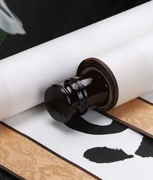 07 Китайская каллиграфия чистая рукописная вдохновляющая подвесная живопись