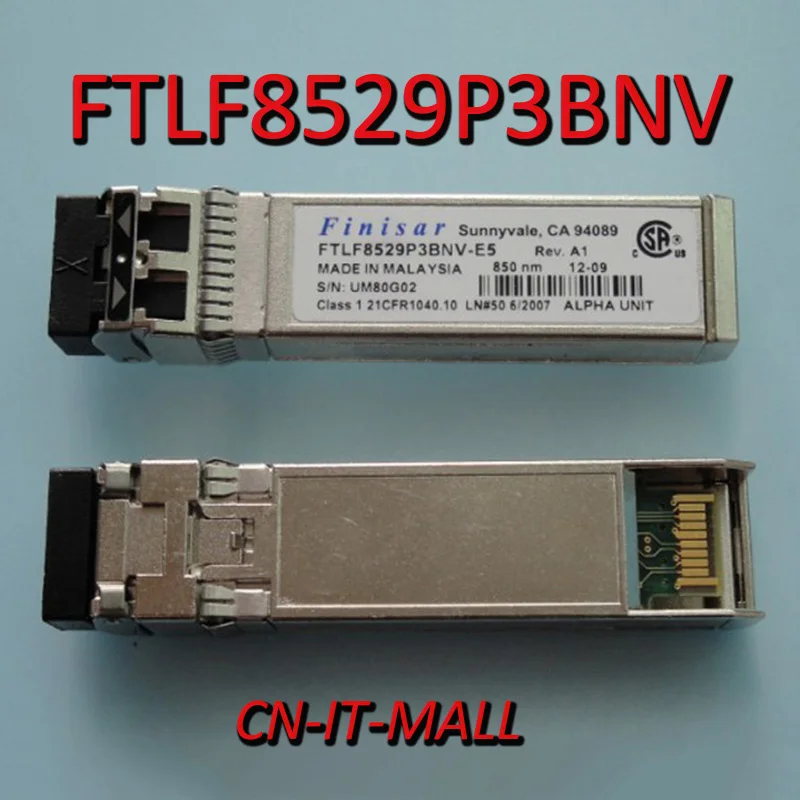 

Pulled FTLF8529P3BNV FTLF8529P3BNV-E5 16G 850nm SFP+ Transceiver
