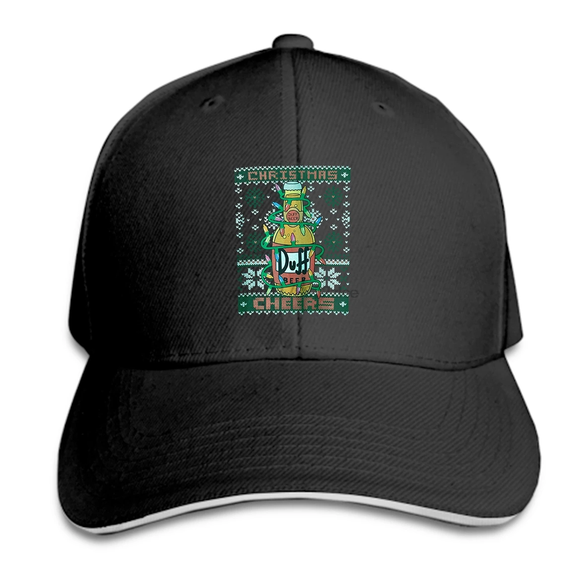 Print Custom Baseball Cap Men's Duff Beer Cheers Ugly Christmas Hat Peaked cap | Caps