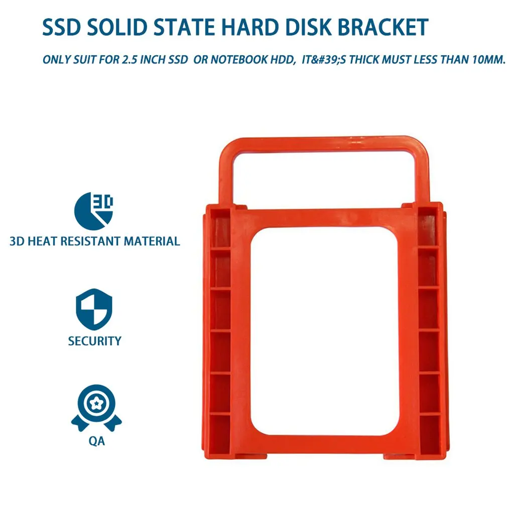 2 5 "до 3 5" SSD HDD ноутбук жесткий диск монтажный рельсовый адаптер кронштейн