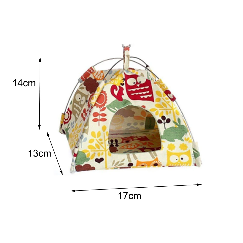 Маленькая палатка для домашних животных Птичье гнездо хомяк Шиншилла гамак