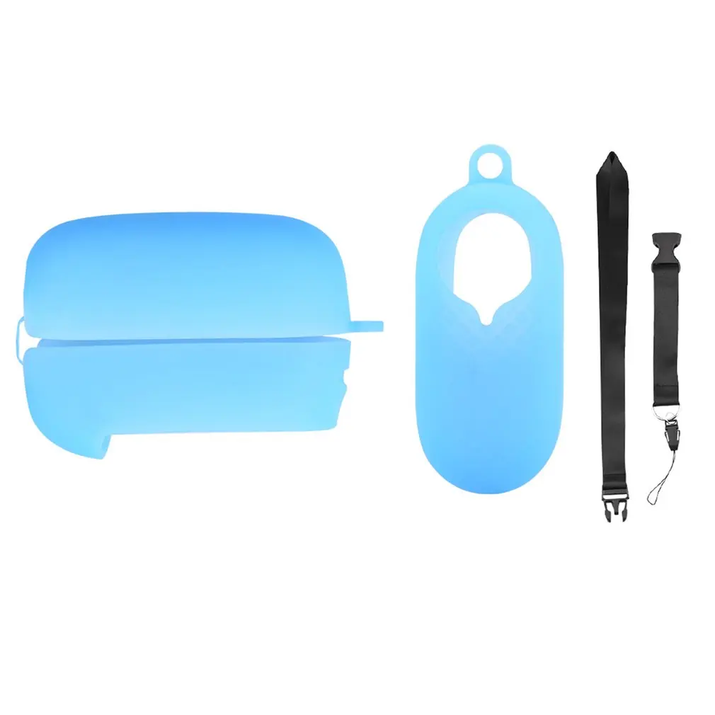 

Silicone Protective Cover for Insta360 GO 2 Anti-Scratch Dust-Proof Case Protective Sleeve Lanyard for Insta360 GO2 Camera Acces