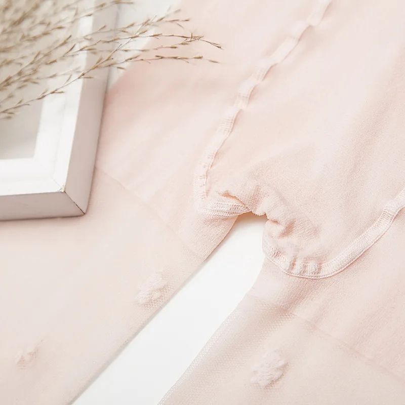 Милые летние колготки в горошек с бантом для девочек детские чулки танцев тонкие