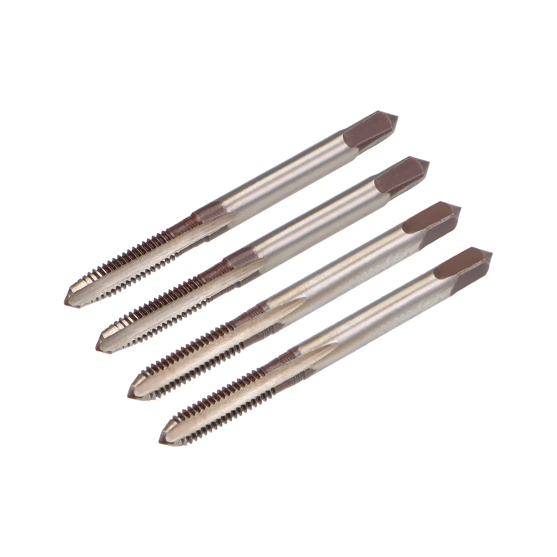 

uxcell Metric Hand Tap M4 Thread 0.7 Pitch 3 Straight Flutes H2 Alloy Tool Steel 2 Pairs