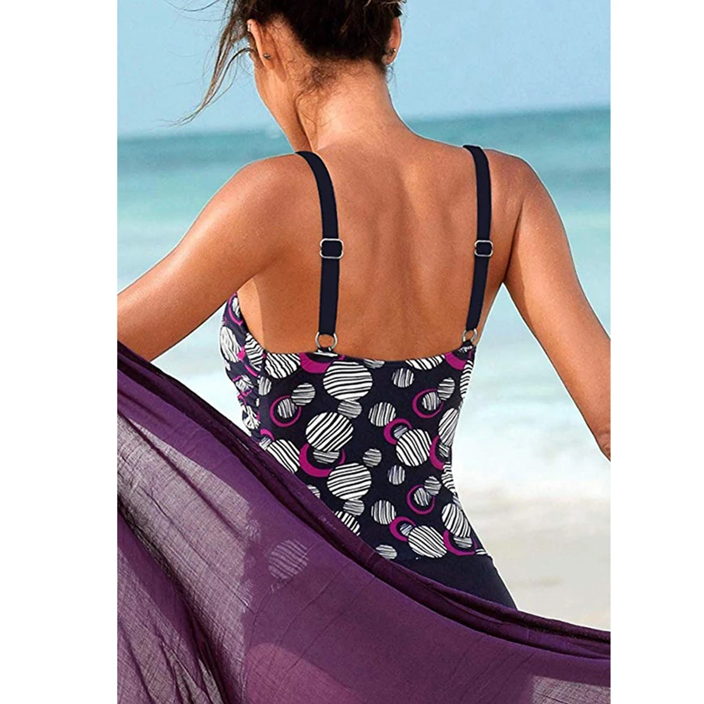 Женский слитный купальник однотонный модель 2021 года | Спорт и развлечения