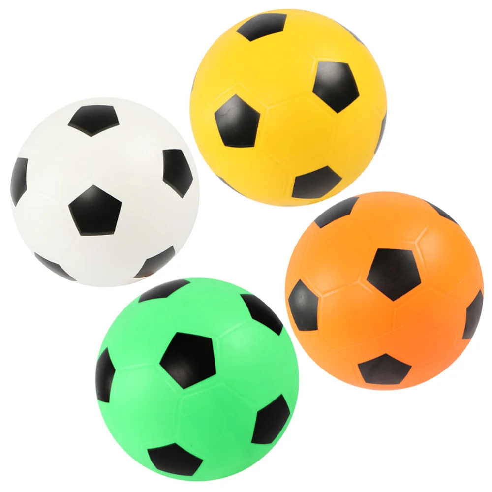 

4 Pcs Children Soccer Balls Outdoor Kids Inflatable Soccer Balls Toys