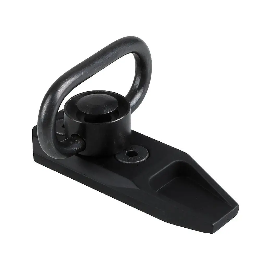 

Тактическая модульная прямая установка KeyMod Quick Detach QD Sling Swivel Mount