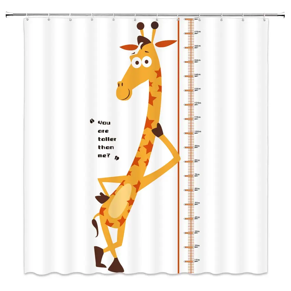 Декоративные занавески в виде животных для ванной комнаты|Шторы душа| |