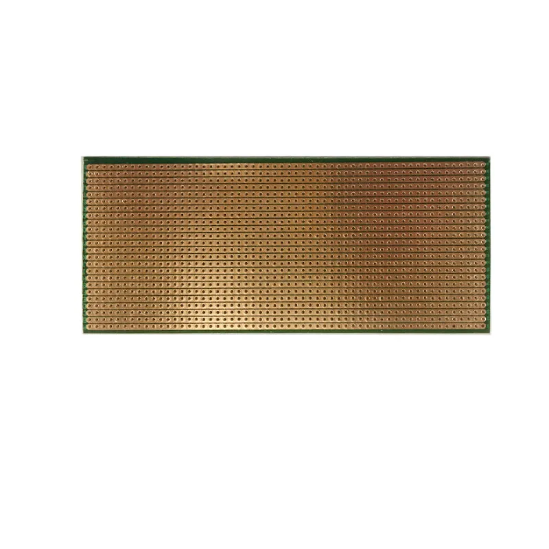 

2pcs DIY Prototype Paper PCB connected lines Universal Experiment Matrix Circuit Board Single hole 65x148mm