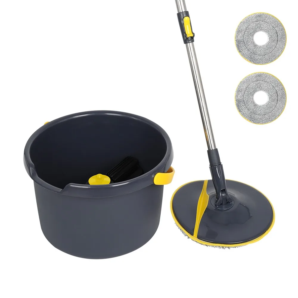 Вращающаяся Швабра Yocada 2 в 1 с регулируемой удлиненной ручкой коврика из