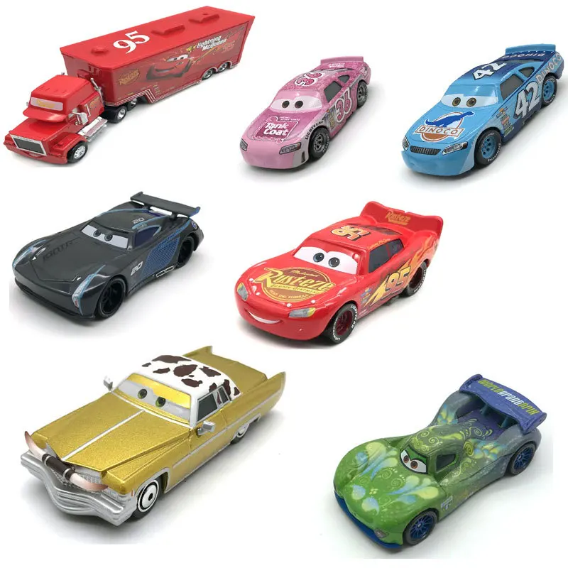 

Car Disney Pixar Cars Snot Rod Dj Wingo Metal Die-casting Toy Car 1:55 Bulk New Arrival In-stock Children's Toys