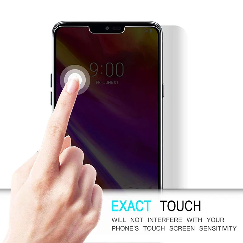 EXUNTON для LG V40 G7 K50S конфиденциальность анти шпионское закаленное стекло Защита