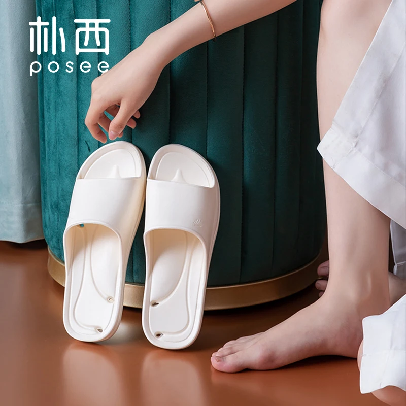 POSEE EVA/шлепанцы для ванной Сезон лето Женские шлепанцы с мягкой подошвой Модные