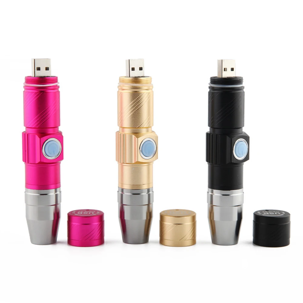 Ультрафиолетосветильник лампа аккумуляторная светодиодный 3 режима 365