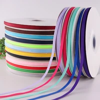 grosgrain satin ribbon diy ribbons for bow crafts gifts wrapping christmas home party decoration solid color 6 mm 100 yards