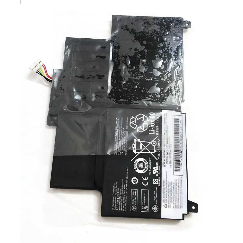 Новый аккумулятор для ноутбука 45N1092 45N1093 45N1094 45N1095 Lenovo ThinkPad S230U Twist S203U 14 8 В 43WH