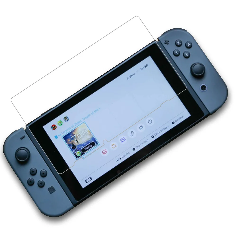 Игровая консоль nintendo Switch из закаленной мягкой пленки для домашних животных, устойчивая к царапинам, не оставляющая отпечатков пальцев, Антибликовая Защита для глаз