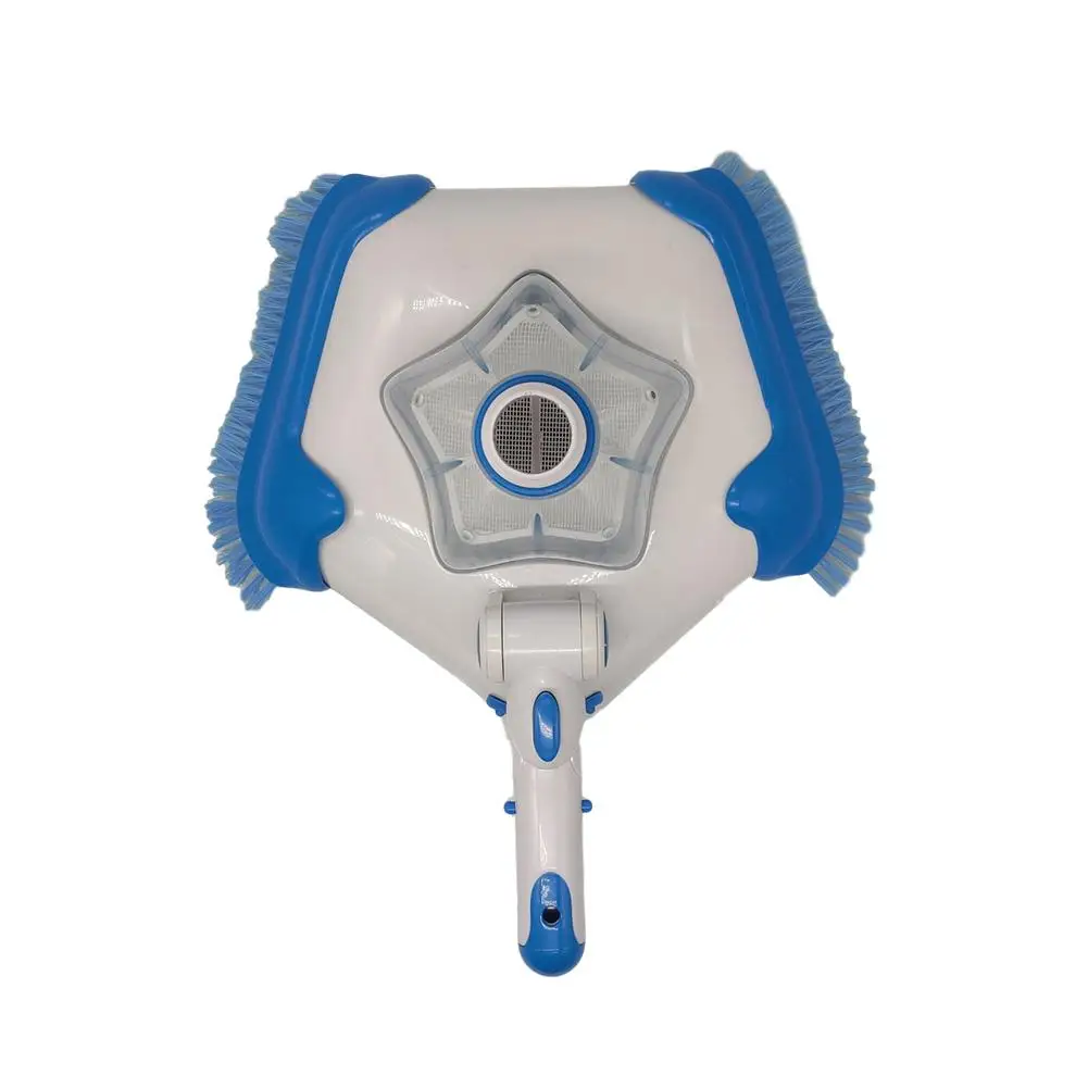 Swimming Pool Suction Vacuum Head Brush Cleaner Half Moon Flexible Curved Cleaning Tool | Спорт и развлечения