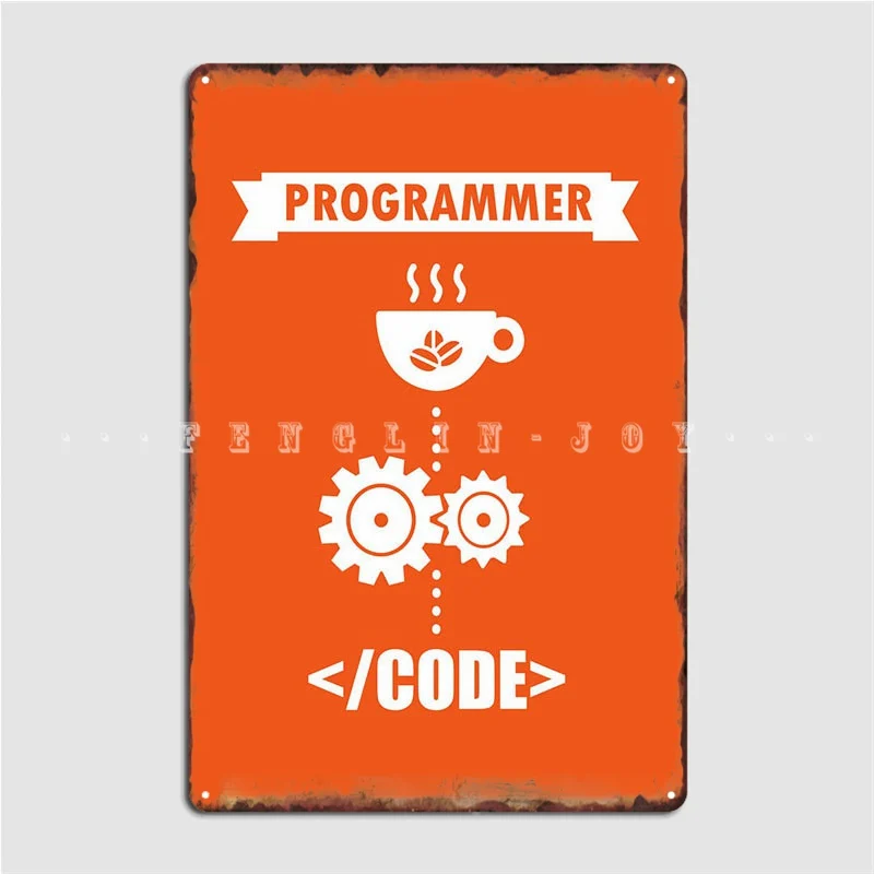 

Программатор, плакат, металлический плакат, плакаты, Классический клуб, бар, кинотеатр, кухня, жестяные плакаты