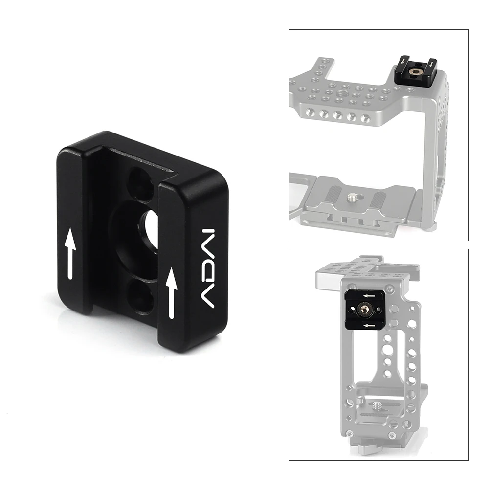 Andoer Универсальный адаптер для крепления холодного башмака подставка с