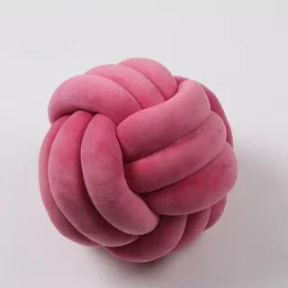 rose pink 28 см, подушка с узлом в скандинавском стиле, подушка с узлом, декоративная подушка с узлом, домашний декор в скандинавском стиле, декор для детской комнаты в скандинавском стиле - Цвет: rose pink
