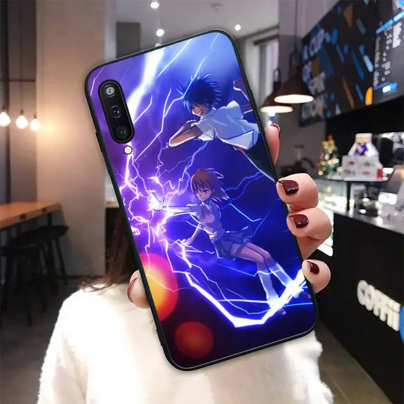 

Anime A Certain Magical Index Black Silicone Cover Case For Samsung Galaxy A01 A10 A31 A51 A71 A91 A10S A30S M20 Funda