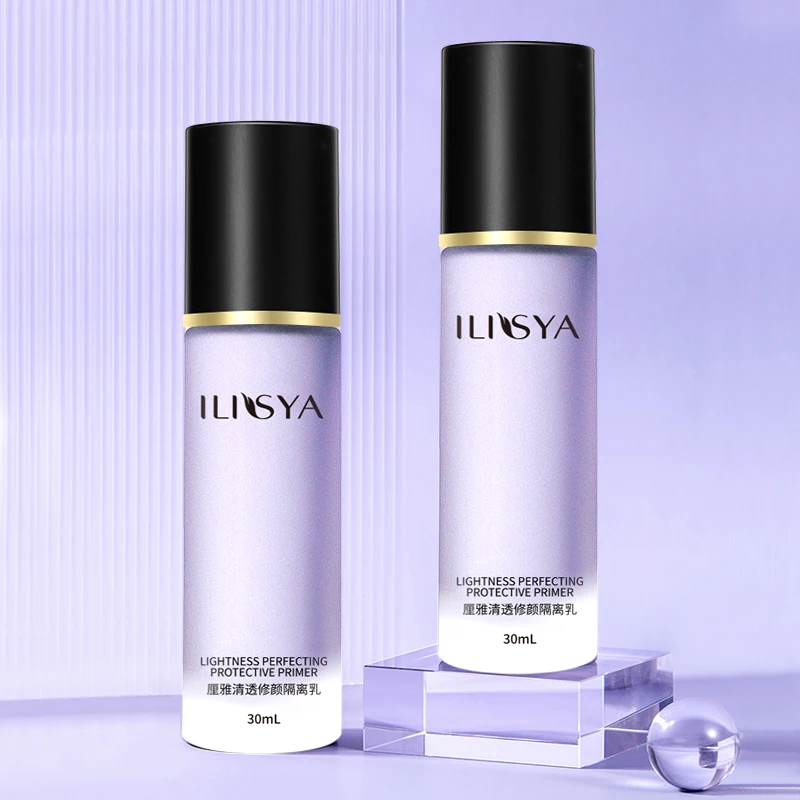 

Ilisya 30 мл фиолетовый Жидкий тональный крем для макияжа лица Косметика Лавандовая Жидкая Основа консилер увлажняющий пор минимайзер