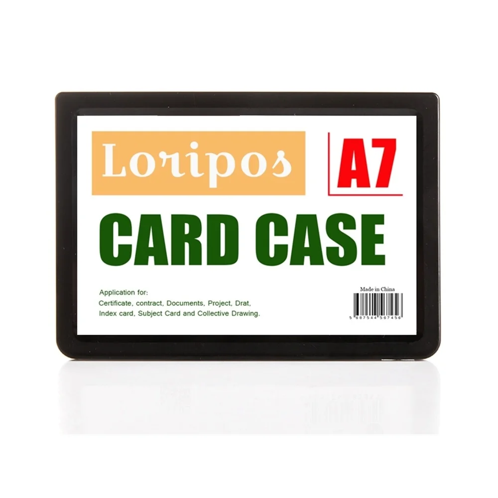 A7 105*70mm Retailing Merchandising Price Talker Item Name Card Price Tag Label Sign Paper Clip Frame Display Rack Magnetic