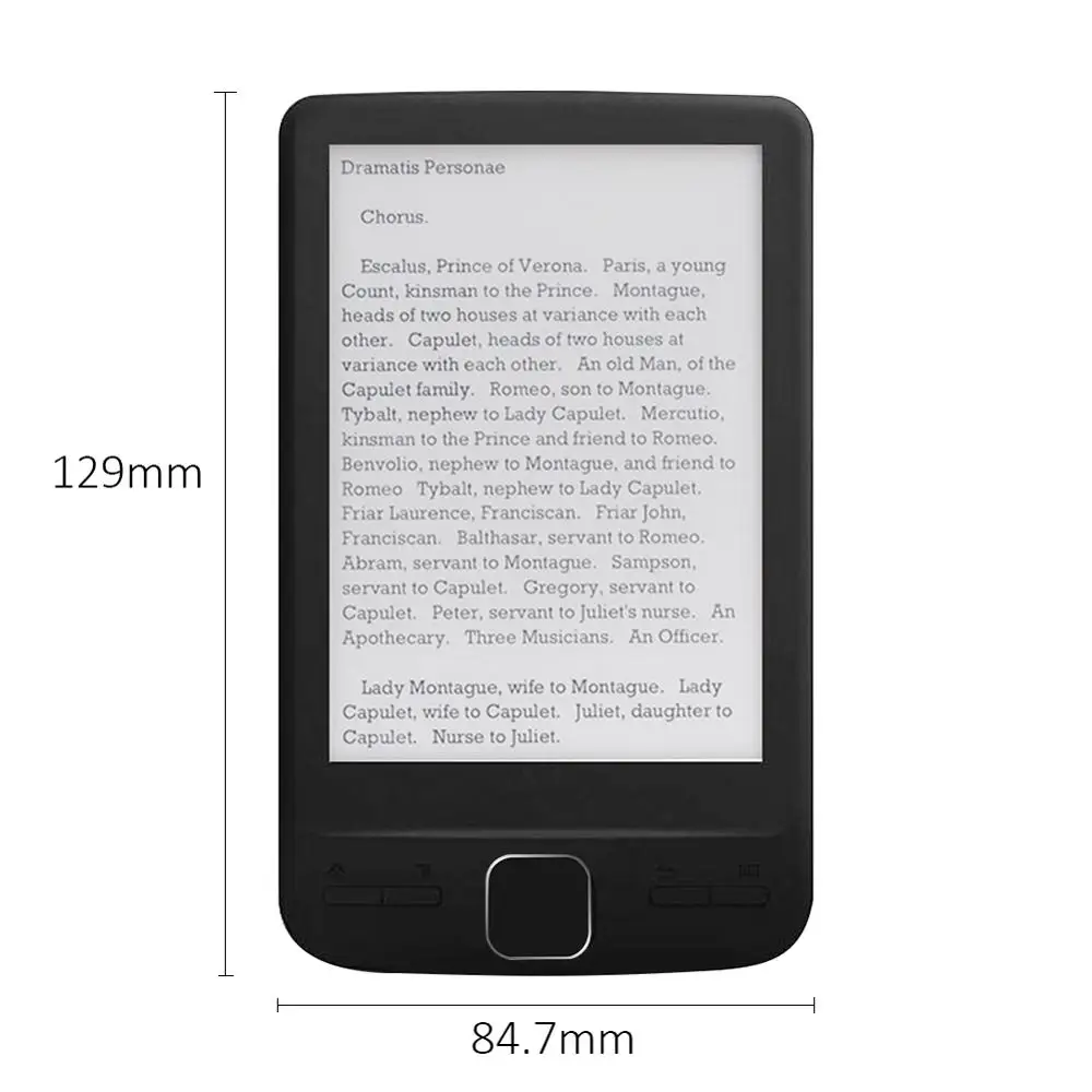 4 3 дюймовый E Ink электронная книга ЖК дисплей умный Reader 4/8/16 ГБ памяти HD цифровая