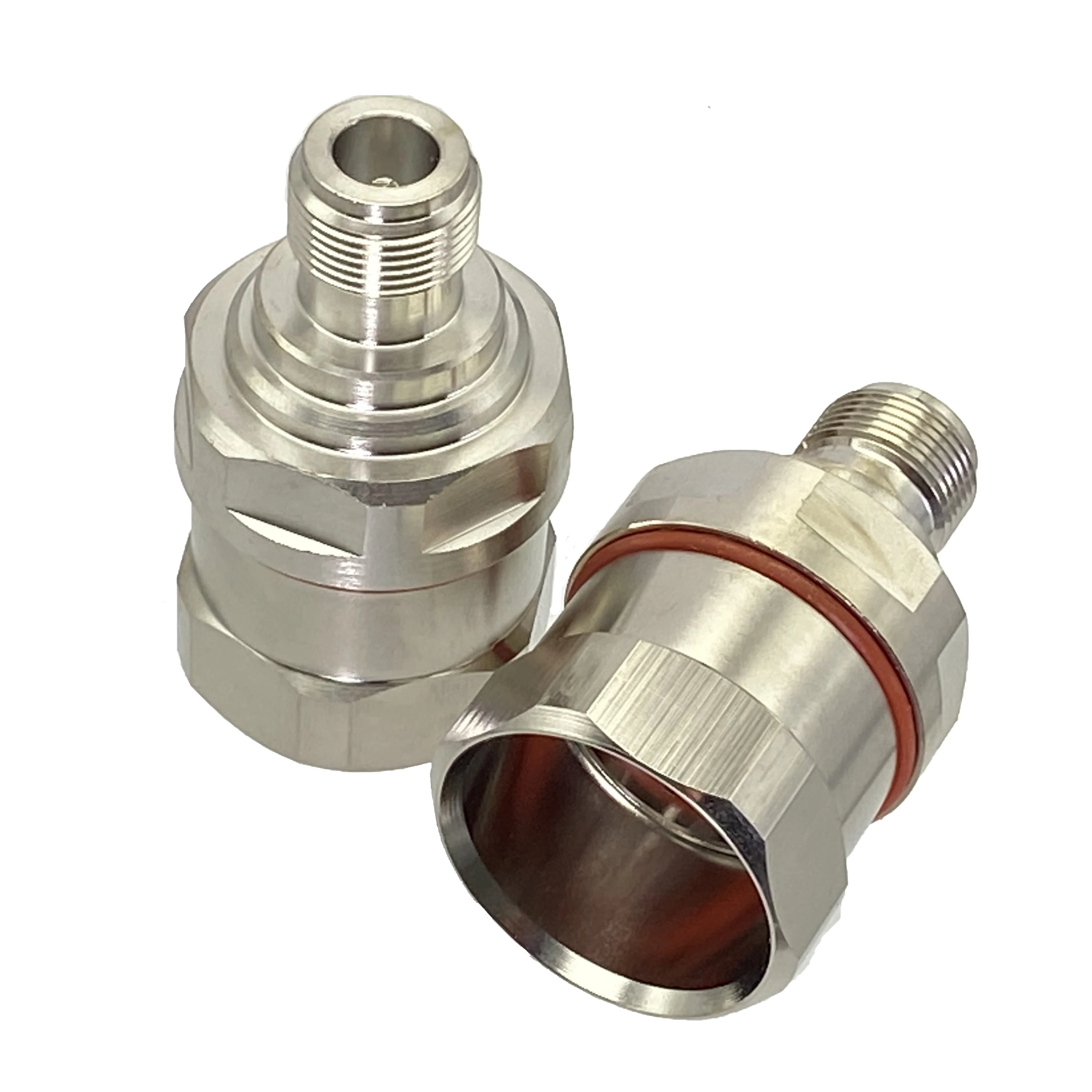 Разъем питания 1Pcs L16 N женский с креплением на 7/8 дюймовый гофрированный кабель, стандарт RF 50-22, высококачественная латунь.