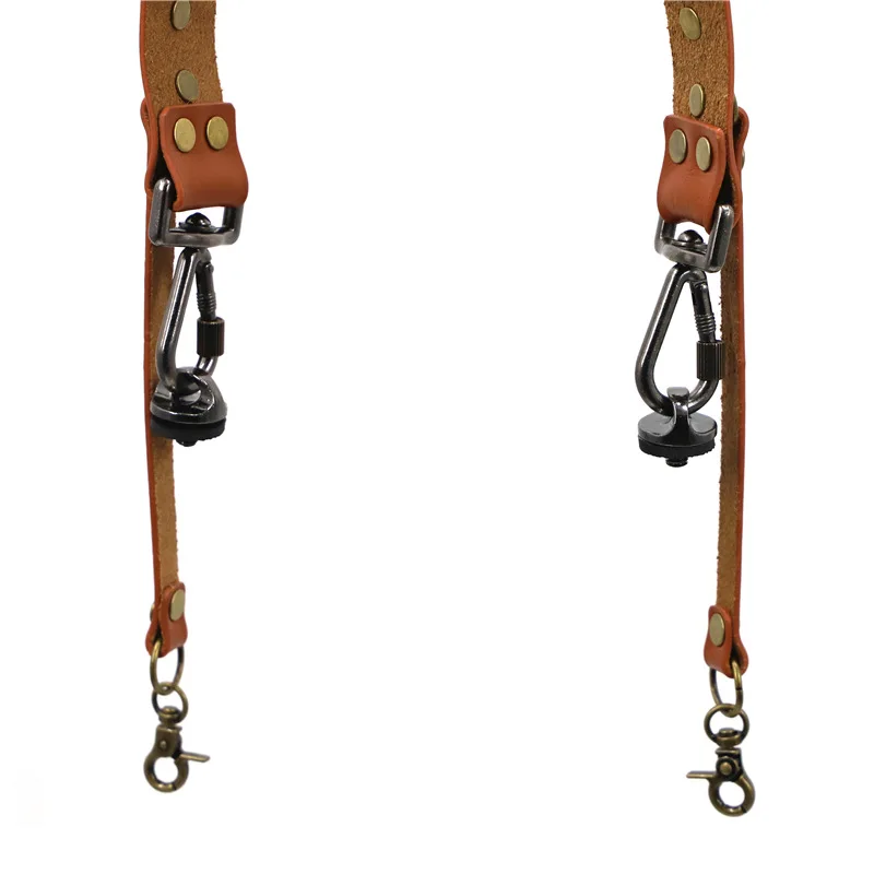 Кожаный наплечный ремень для камеры безопасности подходит фотографов