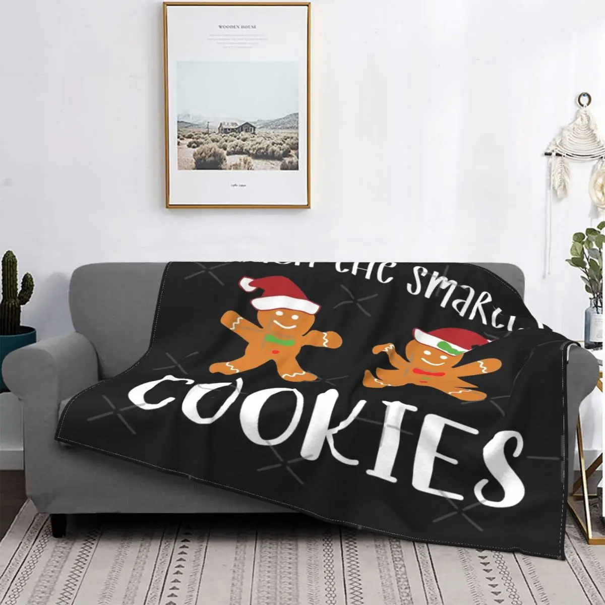 

I Teach The intelligent Cookies-2 Manta, para cama colcha, funda de sofá de muselina a cuadros, Sudadera con capucha, alfombra d