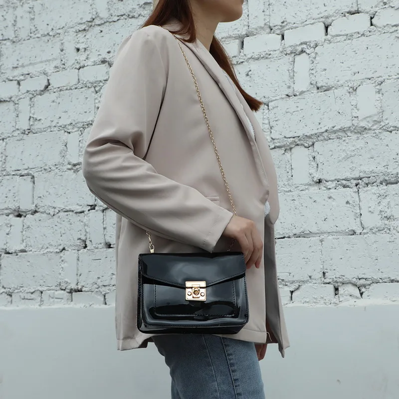 

Модные сумки через плечо для женщин 2021, повседневная сумка на плечо из искусственной кожи, женские маленькие сумочки, женские сумки в Корейс...