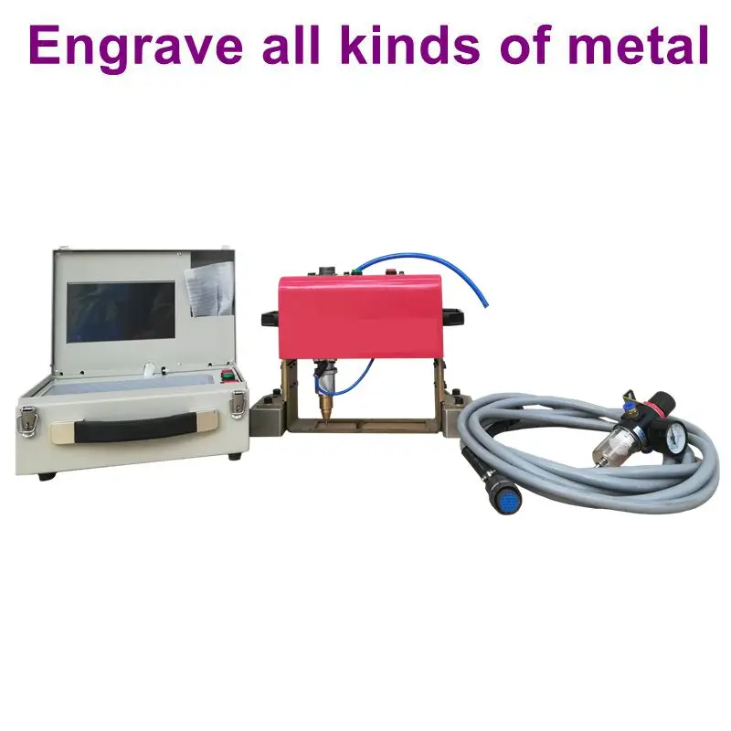 Настольный ЧПУ металлический номерной знак пневматический точечный штифт