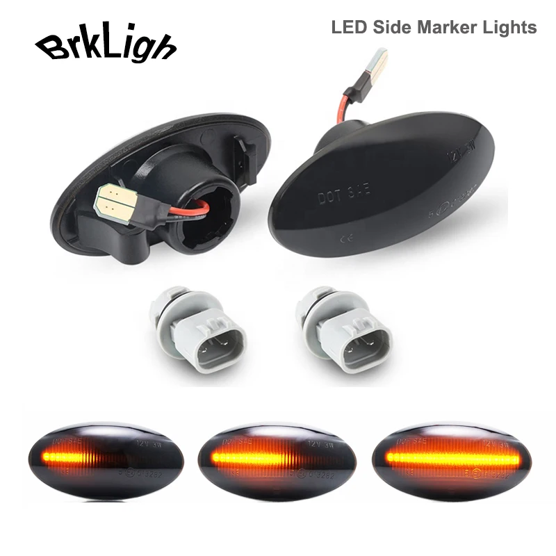 

2Pcs LED Dynamic Side Marker Light Signal Blinker For Suzuki Swift MZ FZ RZ Jimny Grand Vitara APV Arena Alto SX4 EY GL XL7