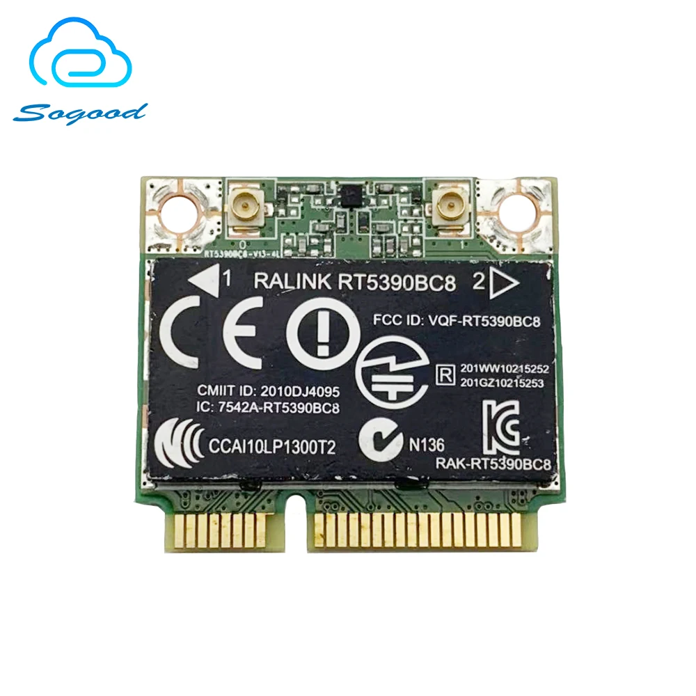 Беспроводная карта для Ralink RT5390BC8 802.11b/G/N Mini PCI-E Bluetooth 3 0 SPS:630705-001 сетевая HP DV4 DV6 DV7 DM1 G4