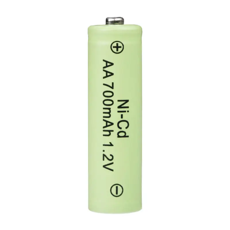 Новый AA Батарея 1 2 v 700mah Ni CD Перезаряжаемые батареи для пульта дистанционного