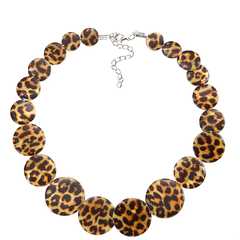 GZBEIYANG Новое богемное сексуальное леопардовое ожерелье с раковинами для женщин Романтический кулон ожерелье Свадебные модные вечерние ювелирные изделия