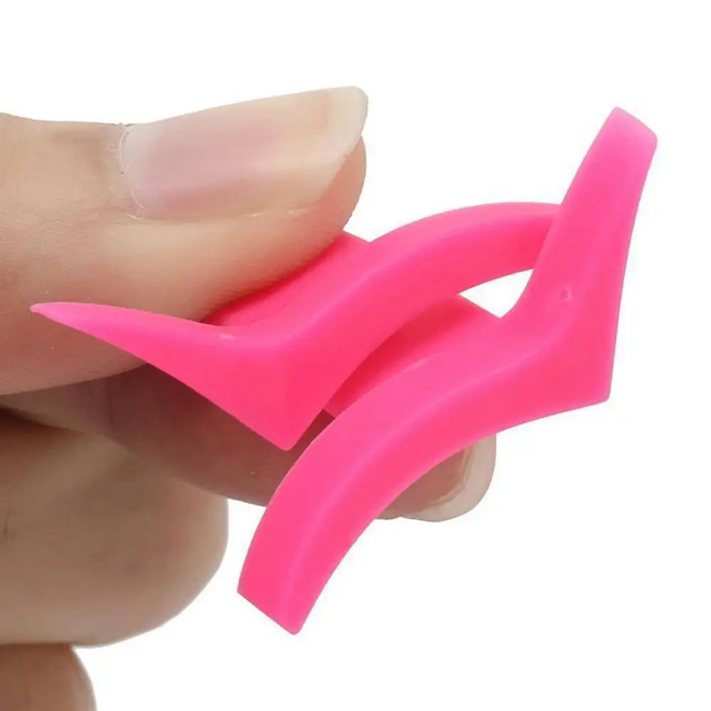 Силиконовые крыла подводка для глаз штамп Crease тени век аппликатор глаза макияж