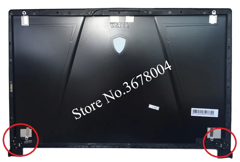 Для MSI GE73 GE73VR lcd верхний чехол/lcd ободок крышка/Упор для рук крышка/ноутбук нижний чехол/петли крышка