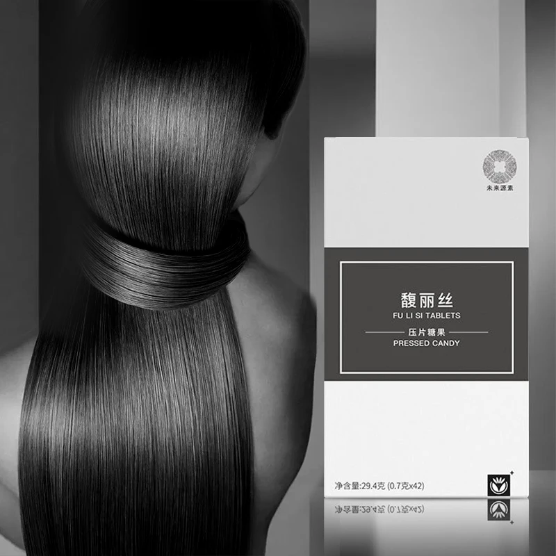 

0.7g*42/Box Prevent Hair Loss Pressed Candy Vitamins for Hair