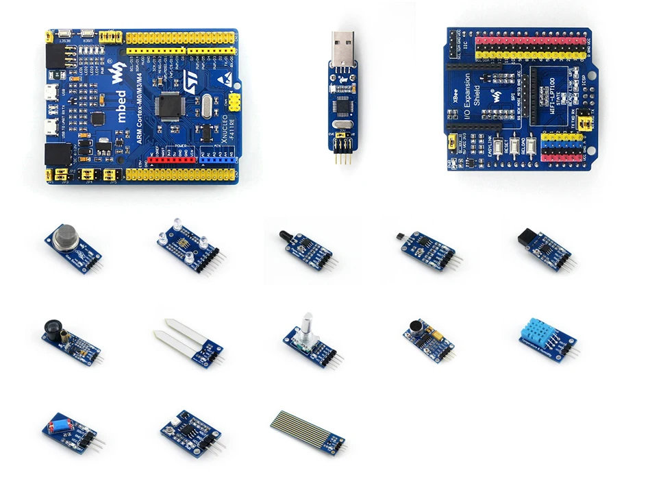 Плата осветителя Waveshare STM32 совместимая с фотоэлементами XNUCLEO F411RE + V2 плата