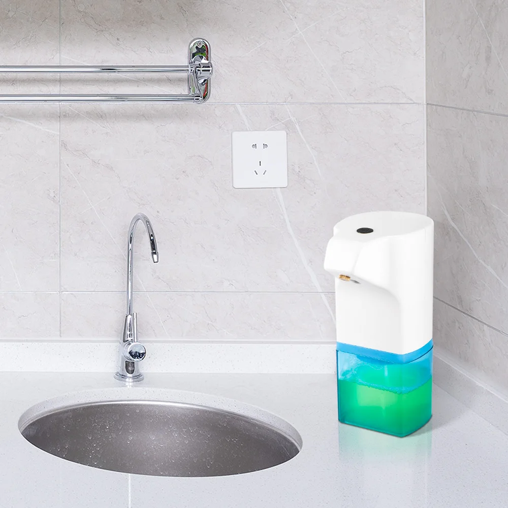 

Automatic Soap Dispenser Sprayer Nozzle 250ml Bathroom Touchless Sensor Liquid Shampoo Soap Bottle Container for Kitchen Toilet