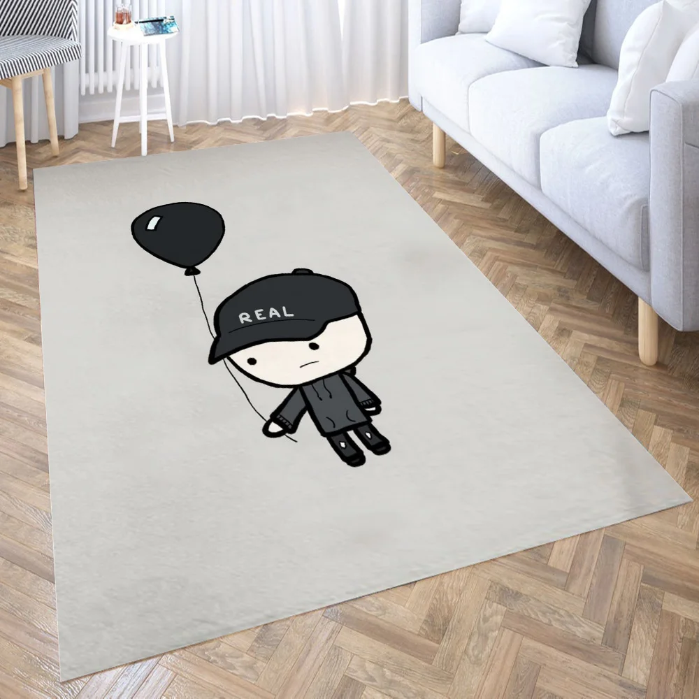 

Cartoon NF Carpet for Living Room 3D Hall Furniture Floor Mat Bath Anime Area Rug Teenager Bedroom Decora
