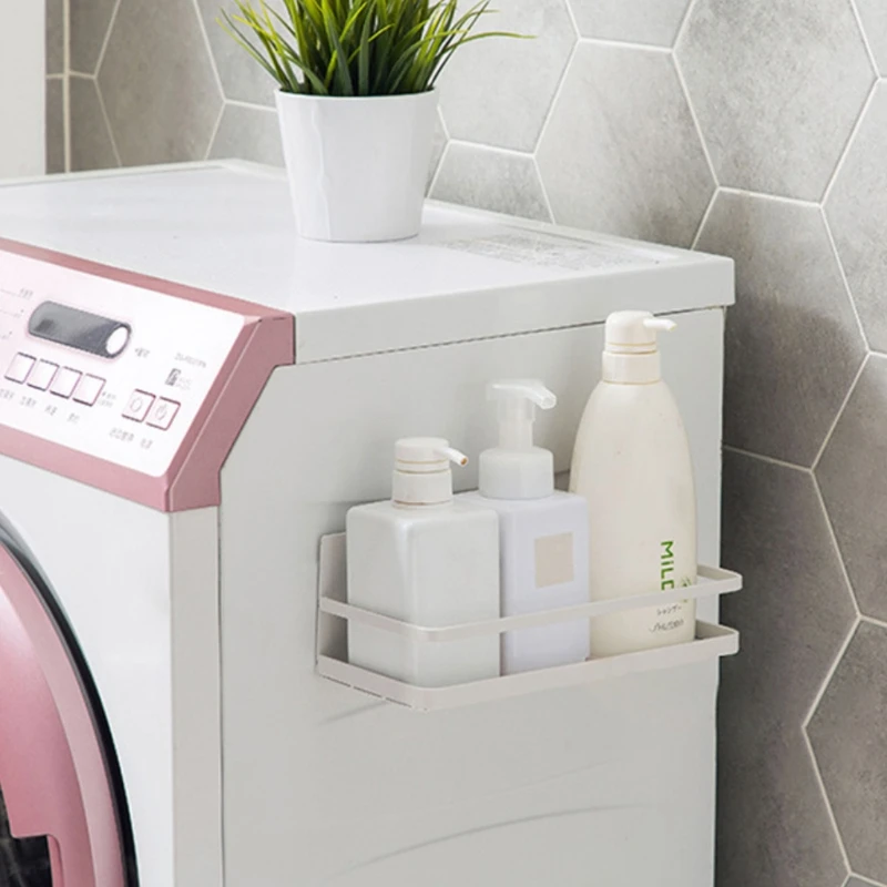 

Refrigerator Magnet Storage Rack Durable Holder Kitchen Heavy Duty Punch-free Magnetic Shelf Hanger 37ME