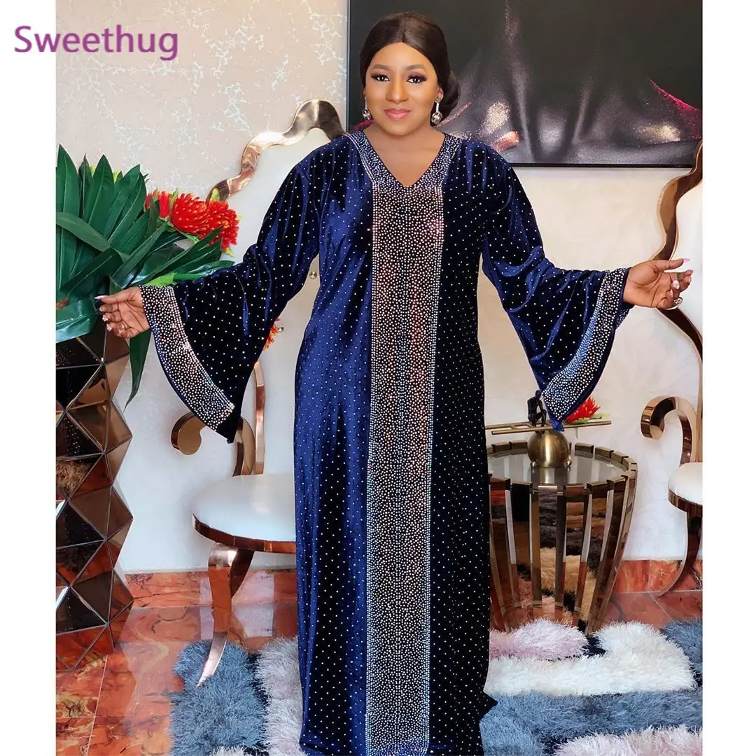 2020 г., Бангладеш, мусульманское женское платье-абайя, роскошный кафтан, блестящий женский кафтан с кристаллами, большой размер, модная Турец...