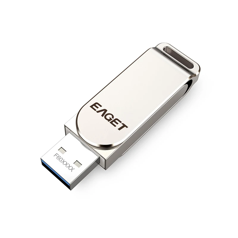 EAGET флешка usb 3.0 F60 128 гб для компьютеров планшетов Ноутбук ПК Molnia|USB
