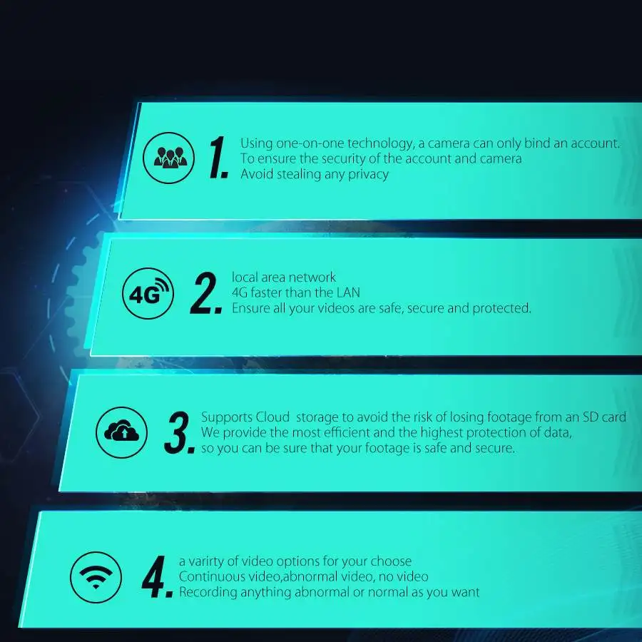 Digoo DG-MYQ HD 1080P беспроводная WiFi умная домашняя ip-камера безопасности Onvif детские мониторы Облачное хранилище ночное видение