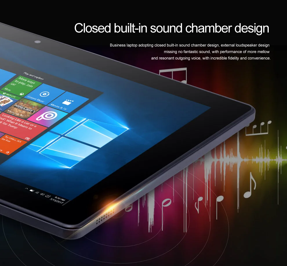 W10 2 в 1 планшетный ПК 10," ips 1280*800 Z8350 четырехъядерный двойной ОС Win10 Android 5,1 2G 32G/4G 64G HDMI Bluetooth 2.0MP/5.0MP
