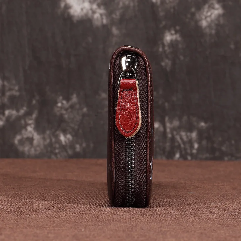 Новые женские кошельки удостоверения кредитные карты печать клатч на молнии